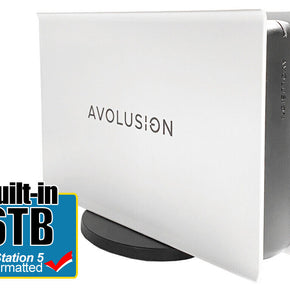 Avolusion PRO-5X 6TB USB 3.0 External Gaming Hard Drive for PS5 Game Console