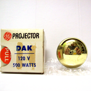 DAK ( DAY)  Projector Projection Lamp Bulb 500W 120V GE AVG. 25-HR