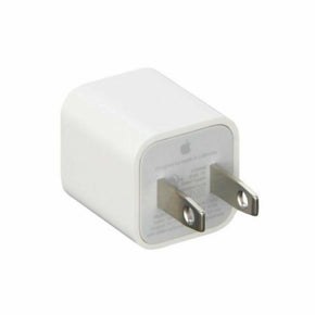 Genuine For Apple iPhone Charger Original 5w Wall USB Power Adapter Cube Lot / Options 1x Wall Adapter