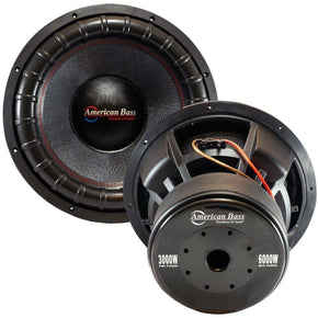 American Bass GODFATHER GF-1811 | 18 Inch 6000W Dual 1 Ohm 18" Car Subwoofer