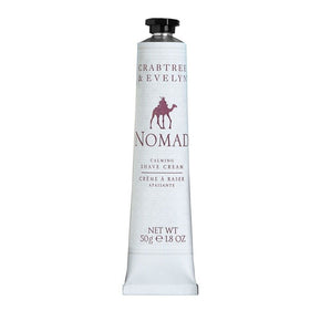 Crabtree & Evelyn Nomad® Calming Shave Cream - Travel Size 50g-NEW