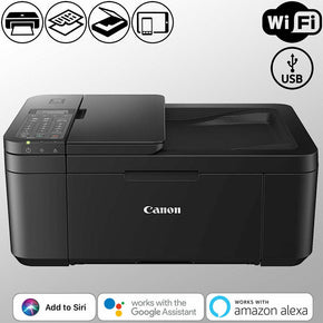 Canon Wireless Fax Printer All-in-One Inkjet WiFi Scanner Mobile Alexa Network