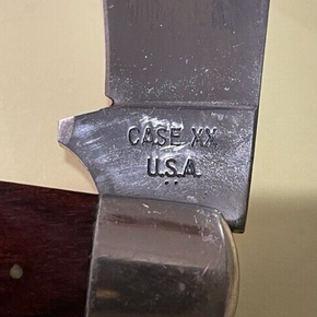 2 Dot 1978 CASE XX 61011 HAWKBILL POCKET KNIFE Wood Grips