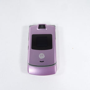 Motorola RAZR (Verizon) 2G Flip Phone (V3m) Pink - Vintage