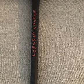 NEW RARE Authentic Scotty Cameron Black Red  Dancing Pistolero Putter Grip