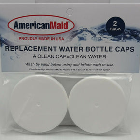 American Maid Replacement Water Bottle Caps 2 Pack 53mm for 3 or 5 gallon jugs