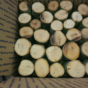 All Natural Native Arkansas Hickory Smoker Wood Chunks