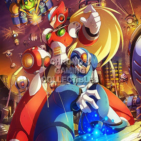 RGC Huge Poster - Mega Man X1 X2 X3 X4 X5 X & Zero Super Nintendo SNES - MMX005 / SIZE 24" x 36" (61cm x 91.5cm)