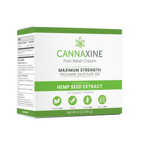 Cannaxine Cream (1) Pain Relief 100% Natural  with Trolamine Salicylate 10%