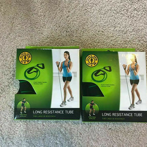 Gold's Gym Long Resistance Tube set of 2 free shipping