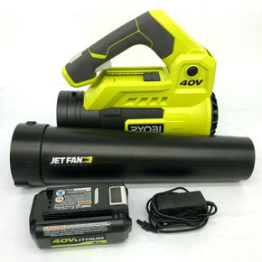 Ryobi RY40408VNM 525 CFM40V Lithium Ion cordless variable speed jet fan blower N