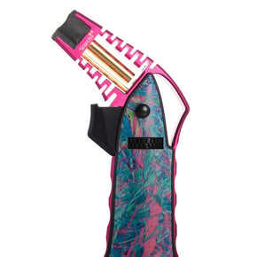 Scorch Torch X-Series Floral Graphic Single Flame Torch Lighter / Color Pink