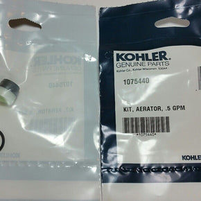 KOHLER Faucet K-1075440 Kit Aerator .5 Gpm Water Saver Part 1/2 gallon per min.