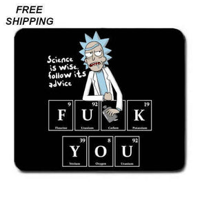 Rick and Morty, Science is wise... Birthday, Gift, Mouse Pad, Non-Slip, USA