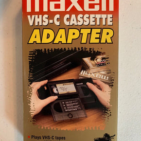 Maxell VHS-C Cassette Adapter