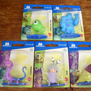 NEW Disney Pixar Monsters Inc. Set of (5) Mattel Micro Collection Figures