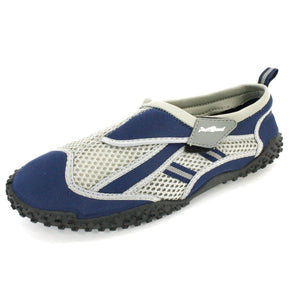 Mens Aqua Shoe Water Shoes Big Sizes Quick Dry Aqua Socks, US sizes 13 14 S6016 / Color Navy / US Shoe Size (Men's) 14