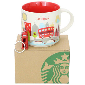 London Starbucks Mug You Are Here YAH 14oz Ceramic in Original Box (New)