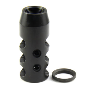 6.5 Creedmoor Ruger Precision 5/8-24 Competition Muzzle Brake / Color STEEL