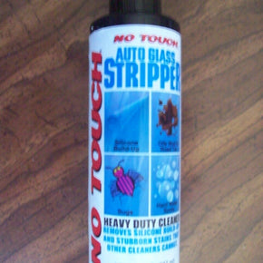 NO TOUCH GS8 AUTO GLASS STRIPPER - 8 Oz. - HEAVY DUTY CLEANER MADE IN USA - NEW