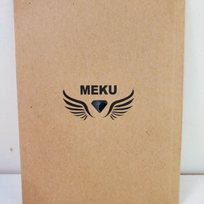 Meku Slim Front Pocket Leather Wallet Business-Credit Card Sleeve Minimalist