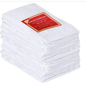 Utopia Kitchen Flour Sack Dish Towels, 12 Pack Cotton Kitchen Towels -28 x 28 N3