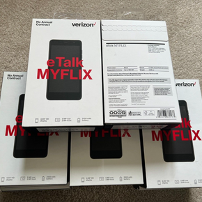 Verizon eTalk MYFLIX Verizon Prepaid Smart Phone