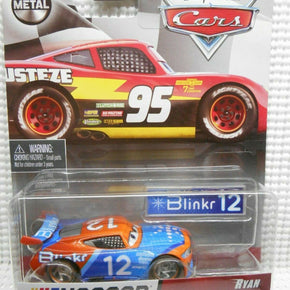 Disney Pixar Cars 2021 Nascar Blinkr # 12 Ryan "Inside Laney" METAL New