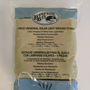 NIP-Hampton Bay Solar Light Replacement Ground Stakes w/ Adapters-multi listing