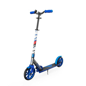 Swagtron K8 Folding Adults Commuter Kick Scooter Lightweight Height-Adjustable / Color Blue