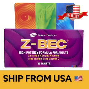 Z-BEC Multivitamins HIGH POTENCY FORMULA FOR ADULTS 60 Tablets