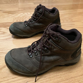 New Balance Men's Lace up Waterproof Hiking Boots Brown 12W #978