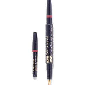 Estee Lauder Automatic Lip Pencil Duo with Brush and 1 Refill. Cafe Rose.