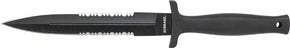 SCHRADE Tactical Black Serrated Fixed Blade NEEDLE Boot Knife w/Sheath! SCHF44LS