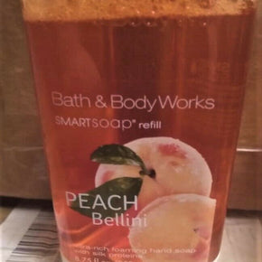 Bath & Body Works Smart Soap Refill Foaming Hand Soap 4 RARE scents available / Scent Peach Bellini