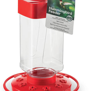 FIRST NATURE 32 oz. HUMMINGBIRD FEEDER, 2 Part Base for Easy Cleaning