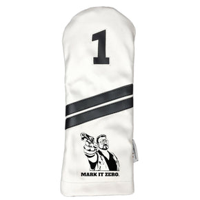 Sunfish Leather golf driver headcover - BIG LEBOWSKI- "Mark it Zero!"