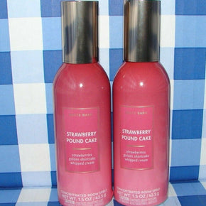 Bath & Body Works Concentrated Room Spray 1.5 oz.~~U Choose~~Lot of 2~ / Scent Strawberry Pound Cake x 2