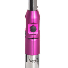 Scorch Torch Single Flame Pen Style Heavy Duty Torch Lighter / Color Purple