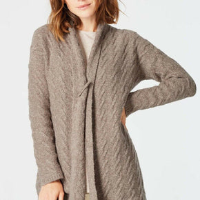 J. Jill - M(12/14) - NEW Cozy Very Cute Open-front Cable Cardigan - NWT