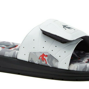 AND1 Men's Baller 3.0 Sandal Slide, White Camo, Size (9) Brand New