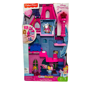 Fisher-Price Little People Disney Princess, Magical Wand Palace Doll