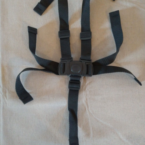 NEW Graco Blossom Highchair Replacement Part Safely Straps 5 Point Harness Gray