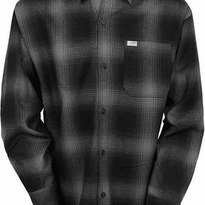 CALTOP CHARCOAL OMBRE  SHIRT OLD SCHOOL OG  LOWRIDER CHICANO BIKER FLANNEL / (SIZE) XXXX-LARGE