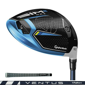 NEW 2021 TaylorMade SIM2 MAX Driver - Choose Loft & Flex - Kuro Kage, Ventus / Dexterity Left-handed / Flex Regular / Loft 9.0° / Shaft Model Fujikura Ventus Blue 5