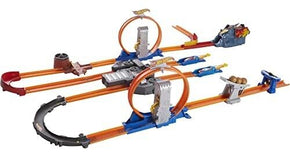 Hot Wheels Track Builder Total Turbo Takeover Track Set, for Kids 6 - 12 years