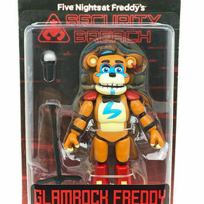 Five Nights At Freddy's Glamrock Freddy Security Breach Action Figure - New