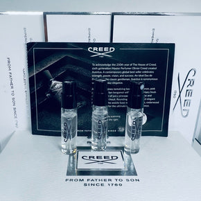 3 Creed Aventus Men Eau De Parfum Vial Spray 0.08 oz/2.5 ml Each New On Card