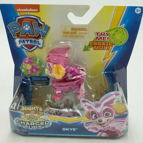 Paw Patrol Mighty Pups Charged Up Skye Figure Nickelodeon Spin Master New