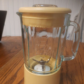 KitchenAid Blender KSB3 KSB5 Glass Pitcher 40oz / 5 Cup,  Yellow/ Harvest Gold